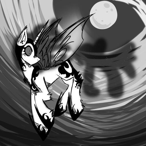 Nightmare Moon doodle